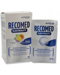 Recomed Elektrolity Suplement Diety Pomarańczowy 10 saszetek
