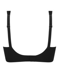 Gorset z koronkową wstawką bez fiszbin dla amazonek Esra SB 45095 bk