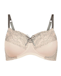 Biustonosz dla amazonek bez fiszbin z koronkową wstawką Amoena Alina SB