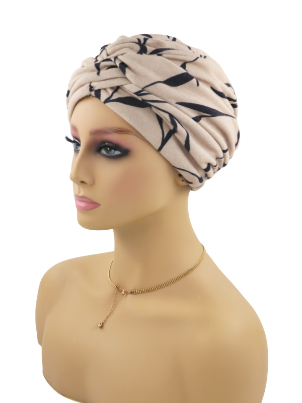 Turban na zimę dla osób po chemioterapii Lidia Roxana TL-98