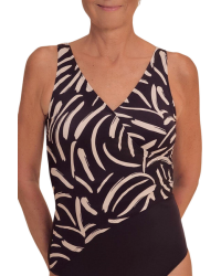 Jednoczęściowy strój kąpielowy wyszczuplający po mastektomii Amoena Turin fb 71793