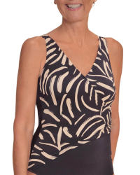 Jednoczęściowy strój kąpielowy wyszczuplający po mastektomii Amoena Turin fb 71793