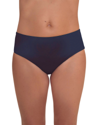Granatowe majtki kąpielowe na plażę z wyższym stanem Amoena Lazio MHPTY 71816 dark blue