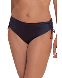 Granatowe majtki kąpielowe na plażę z wyższym stanem Amoena Lazio MHPTY 71816 dark blue