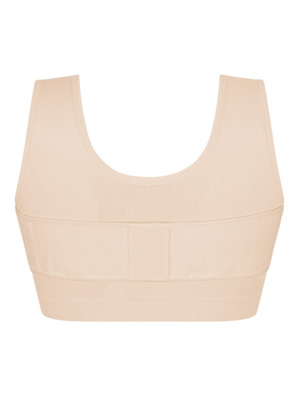 Pas kompresyjny anatomiczny stabilizujący implanty piersi Amoena 45046 rose nude