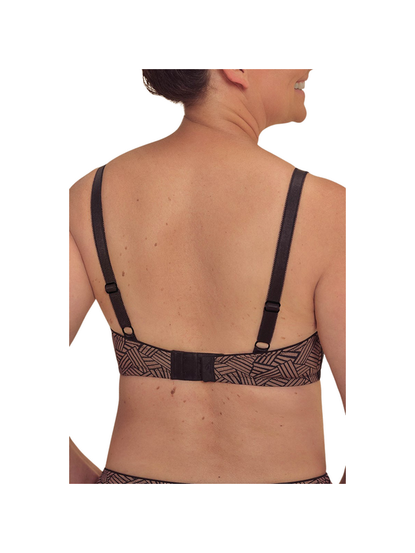 Biustonosz po mastektomii pluse size miękki bez fiszbin Amoena Brooke sb pl