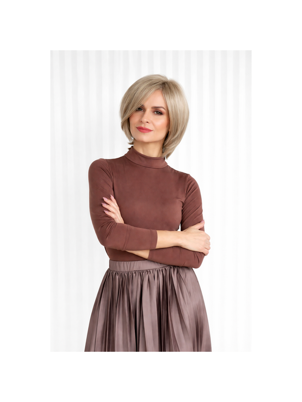 Peruka po chemioterapii krótki bob Nah Be Unique Amethyst Ash Blond