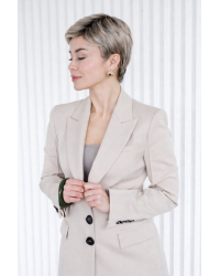 Peruka syntetyczna blond z pasemkami Nah Joan Frosty Cream