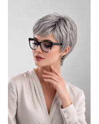 Krótka peruka siwe włosy po chemioterapii Semida Zuza 51/60