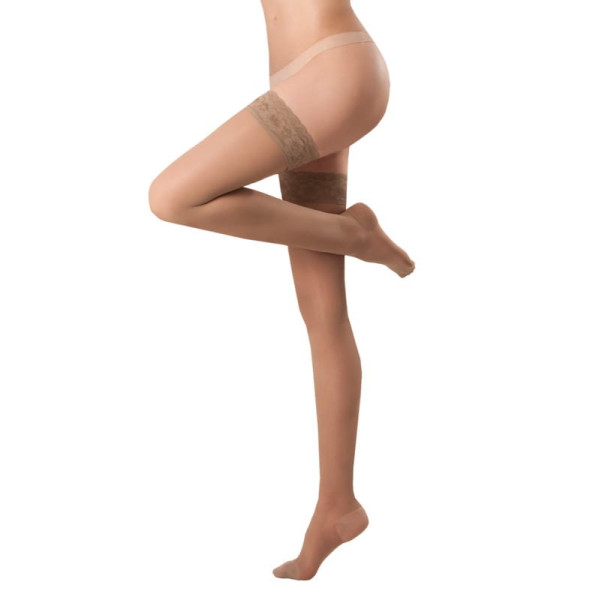 Pończochy Medyczne Na Żylaki VEERA BEAUTY 70 DEN Czarne Uciskowe