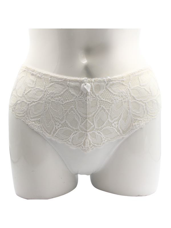 Majtki Amoena Rebecca - Białe Figi Koronkowe | Sklep Online