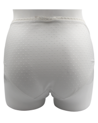 Białe majtki figi z wysokim stanem Amoena Alice