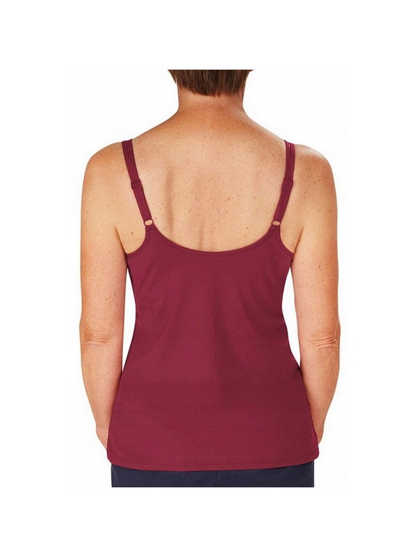 Koszulka top z kieszonkami do protez piersi Amoena Valletta top