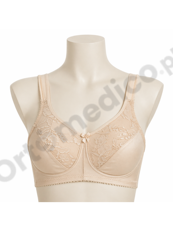 Biustonosz usztywniany po operacji piersi z kieszonkami na protezę Afma 12-9