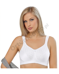 Biustonosz usztywniany bez fiszbin dla amazonek z kieszonkami Afma 12