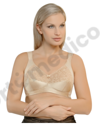 Miękki biustonosz bez fiszbin z kieszonkami na protezę piersi Afma 83-9