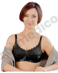 Biustonosz dla kobiet po mastektomii miękki z kieszonkami Afma 71-2