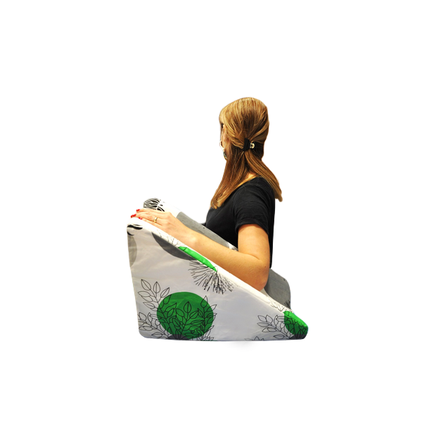 Klin przeciwobrzękowy po mastektomii duży z wgłębieniem XXL