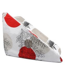 Klin przeciwobrzękowy pod rękę po mastektomii mały z wgłębieniem 44x33x55 cm grubość 22 L