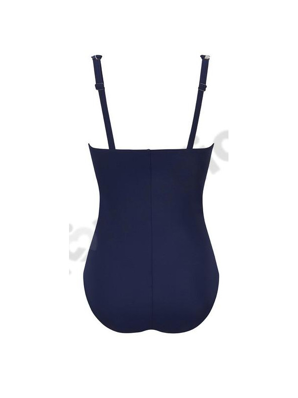 Strój kąpielowy dla amazonek po mastektomii Amoena Casoria OPHN 71789 navy/off white