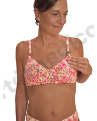 Top bikini stroju kąpielowego na wakacje do protez Amoena Istria SBP 71811