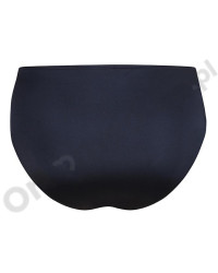 Granatowe majtki kąpielowe na plażę z wyższym stanem Amoena Lazio MHPTY 71816 dark blue