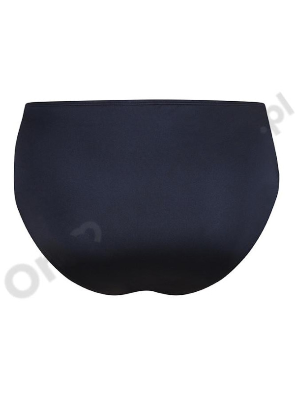 Granatowe majtki kąpielowe na plażę z wyższym stanem Amoena Lazio MHPTY 71816 dark blue