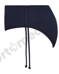 Granatowe majtki kąpielowe na plażę z wyższym stanem Amoena Lazio MHPTY 71816 dark blue