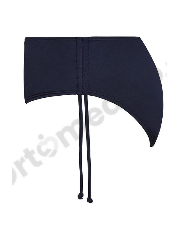 Granatowe majtki kąpielowe na plażę z wyższym stanem Amoena Lazio MHPTY 71816 dark blue