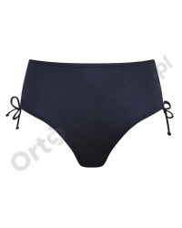 Granatowe majtki kąpielowe na plażę z wyższym stanem Amoena Lazio MHPTY 71816 dark blue