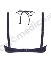 Top typu bandeau na plażę dla amazonek Amoena Lazio SB B 71815 dark blue