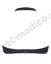 Top typu bandeau na plażę dla amazonek Amoena Lazio SB B 71815 dark blue