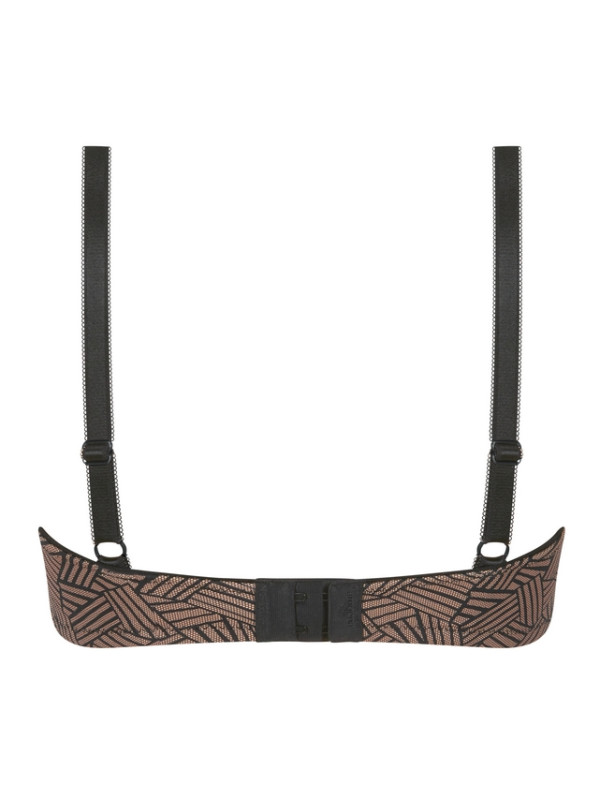 Biustonosz dla amazonek bez fiszbin Amoena Brooke sbp 45127 black/café