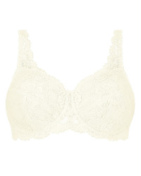 Koronkowy biustonosz na fiszbinach po mastektomii Floria wb 45123 off white