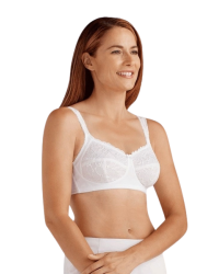 Biustonosz bez fiszbin dla amazonek plus size Amoena Carmen sb