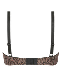 Biustonosz bez fiszbin dla amazonek do protez Brooke sb 45125 black/café