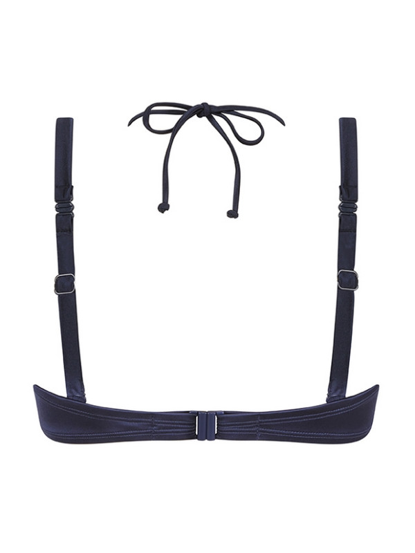 Top typu bandeau na plażę dla amazonek Amoena Lazio SB B 71815 dark blue