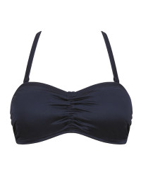 Top typu bandeau na plażę dla amazonek Amoena Lazio SB B 71815 dark blue