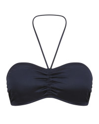 Top typu bandeau na plażę dla amazonek Amoena Lazio SB B 71815 dark blue