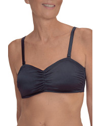 Top typu bandeau na plażę dla amazonek Amoena Lazio SB B 71815 dark blue