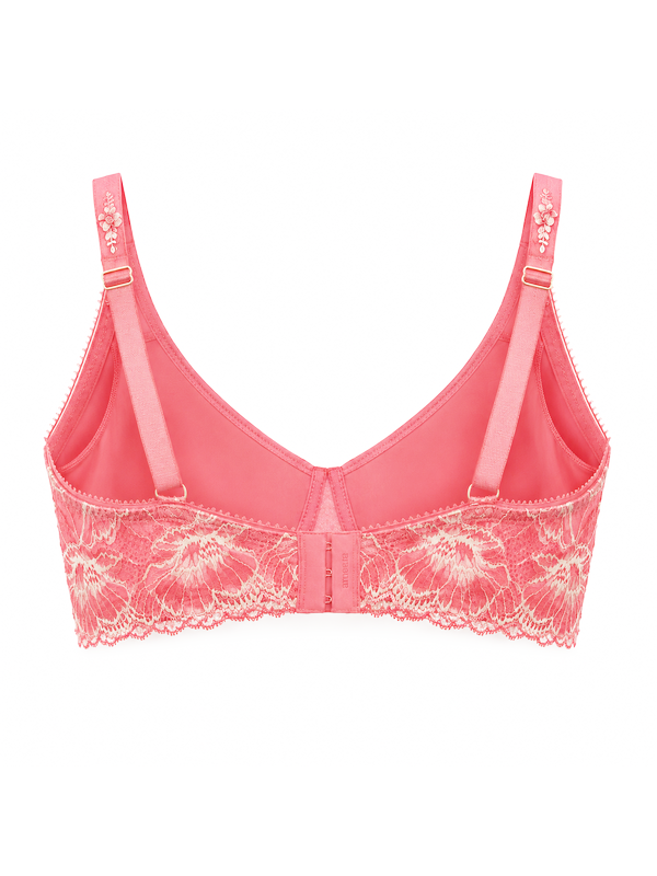 Biustonosz dla amazonek bez fiszbin z koronką Amoena Floral Chic SBP