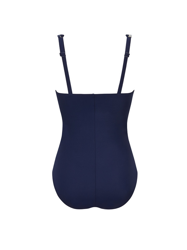 Strój kąpielowy dla amazonek po mastektomii Amoena Casoria OPHN 71789 navy/off white