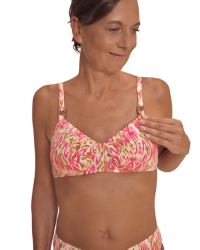 Top bikini stroju kąpielowego na wakacje do protez Amoena Istria SBP 71811