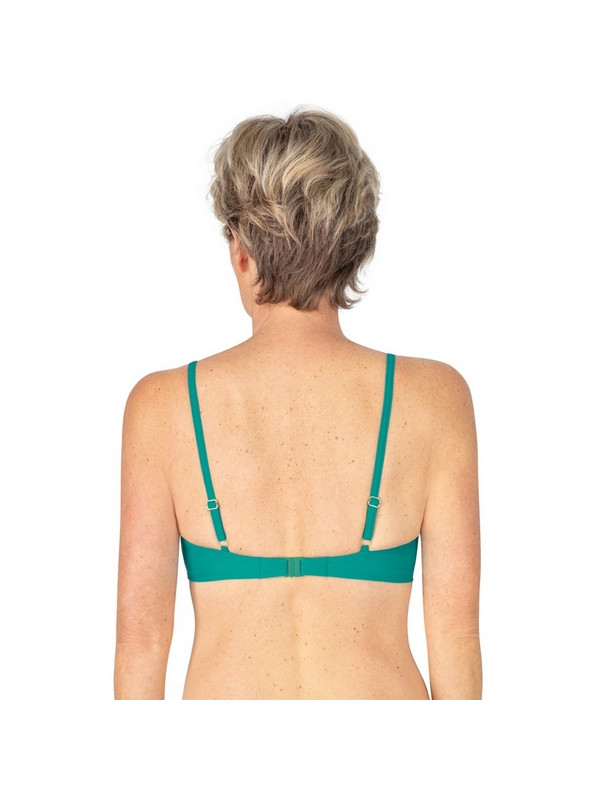 Amoena Ocean Breeze 71576 - stylowy biustonosz kąpielowy z kieszonkami na protezy