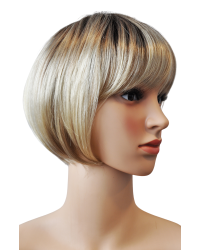 Peruka półdługa blond Mercedes 14/88H+8 Semida
