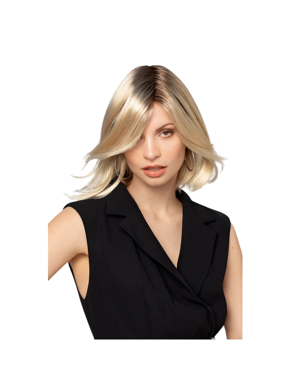 Peruka Gisela Mayer Timeless 24/22+12 blond bob z odrostem - naturalny wygląd