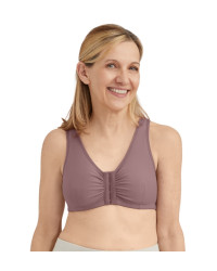 Amoena Frances SB FC 2128 Dark Mauve - biustonosz pooperacyjny