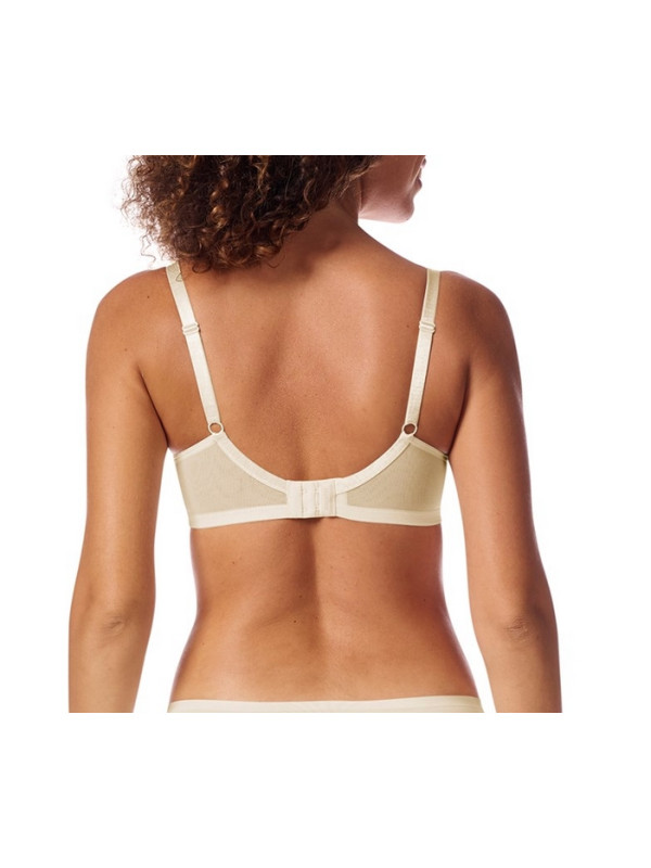 Biustonosz dla amazonek na fiszbinach Amoena Camilla wb 45078 off-white