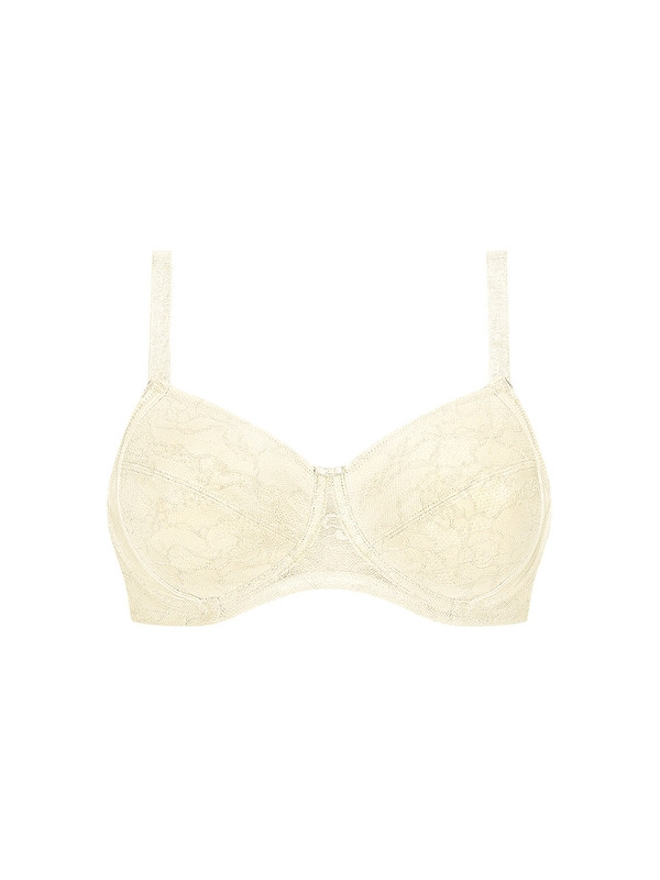 Biustonosz dla amazonek na fiszbinach Amoena Camilla wb 45078 off-white