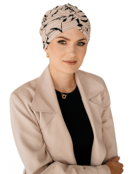 Turban na zimę dla osób po chemioterapii Lidia Roxana TL-98